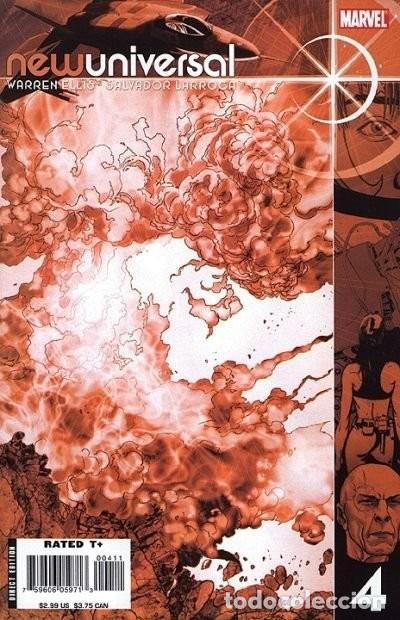 C&oacute;mics: NEW UNIVERSAL 4. MARVEL COMICS. - Foto 1