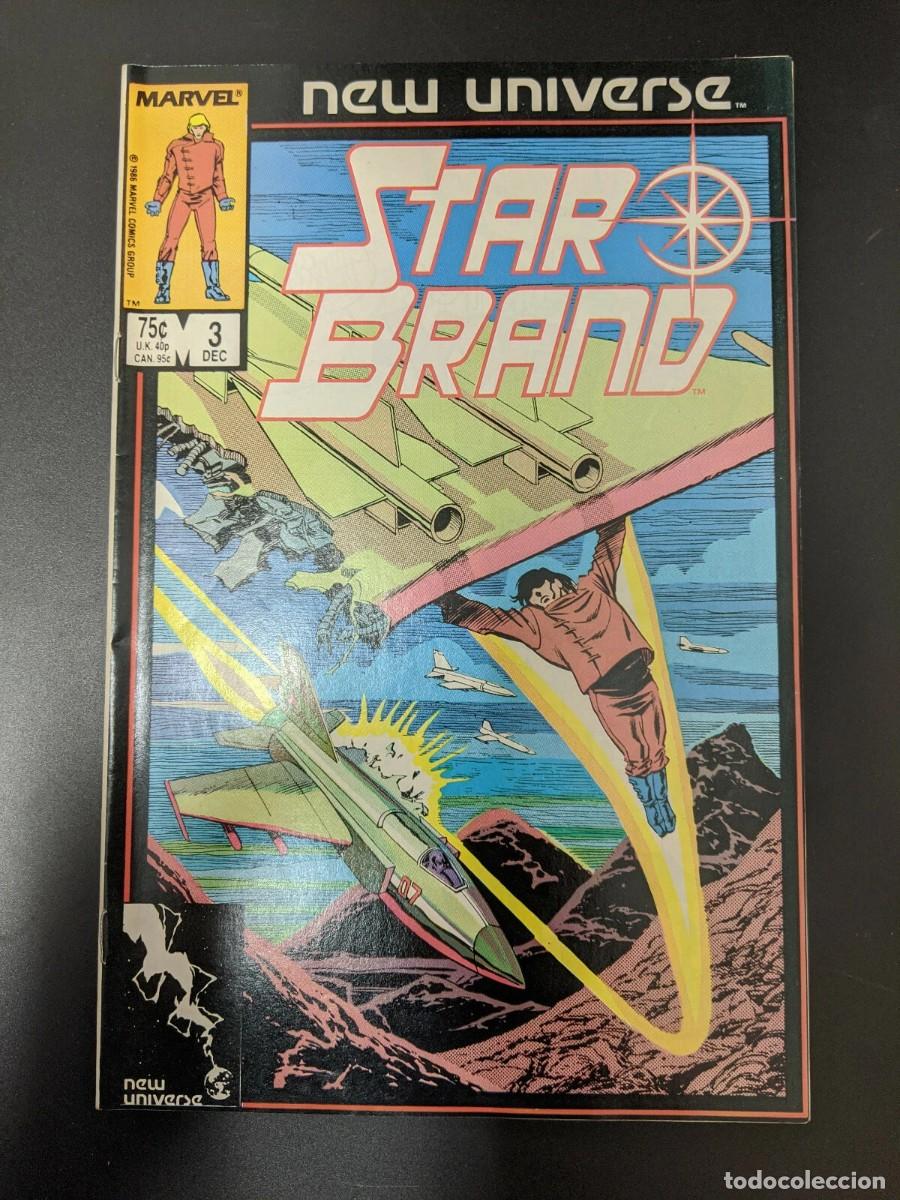 C&oacute;mics: Star Brand #3. Marvel Comics, 1986. NEW UNIVERSE.