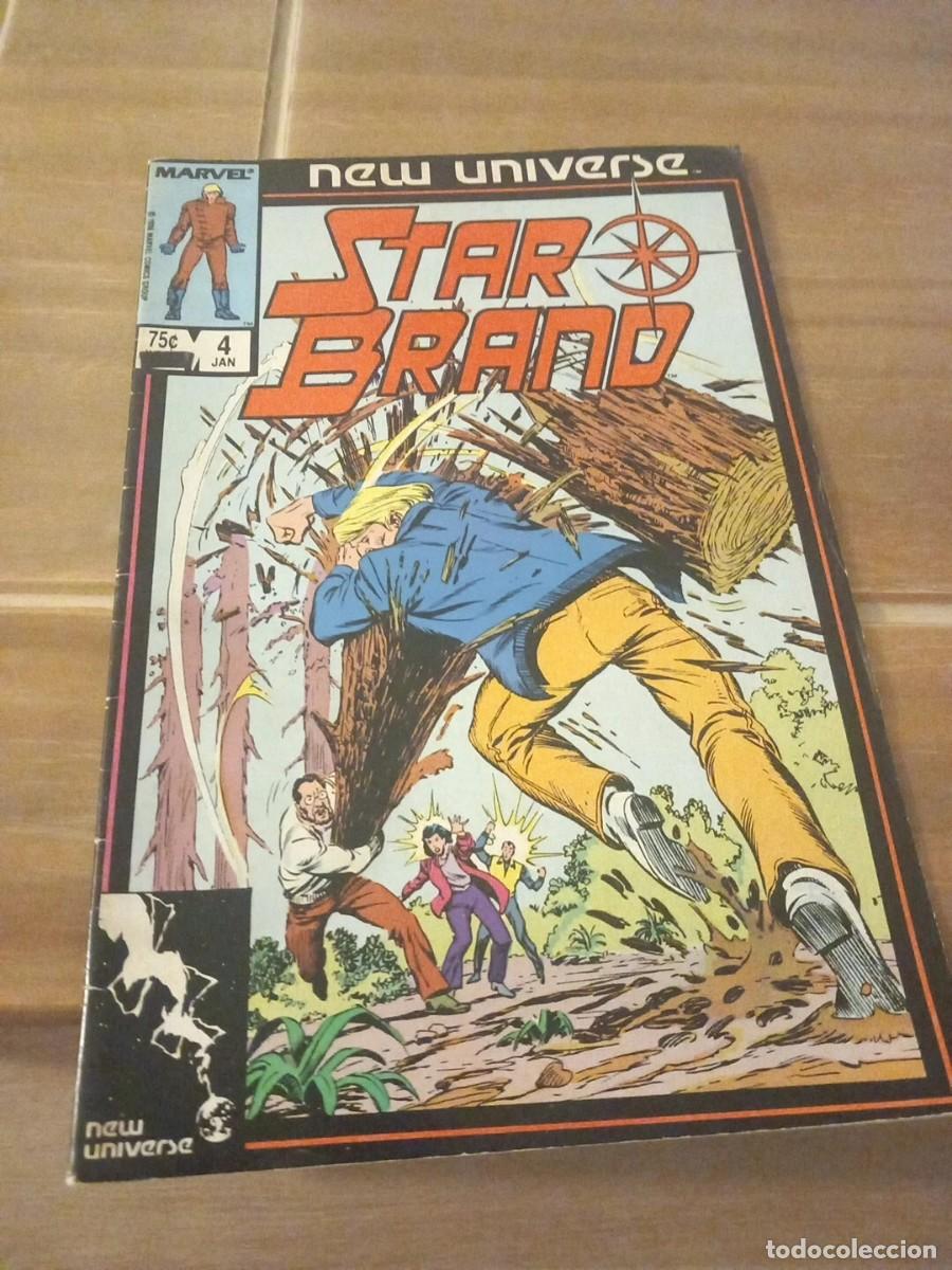 C&oacute;mics: Star Brand #4. Marvel Comics. NEW UNIVERSE.