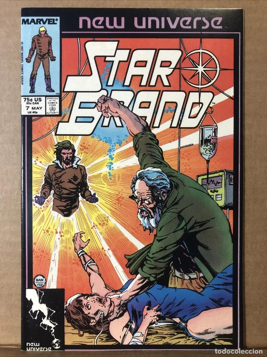 C&oacute;mics: Star Brand #7. Marvel Comics. NEW UNIVERSE.