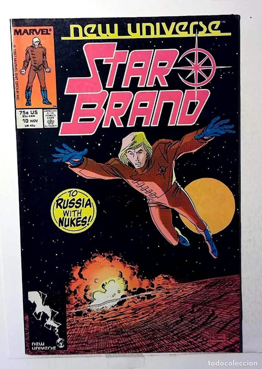 C&oacute;mics: Star Brand #10. Marvel Comics. NEW UNIVERSE.