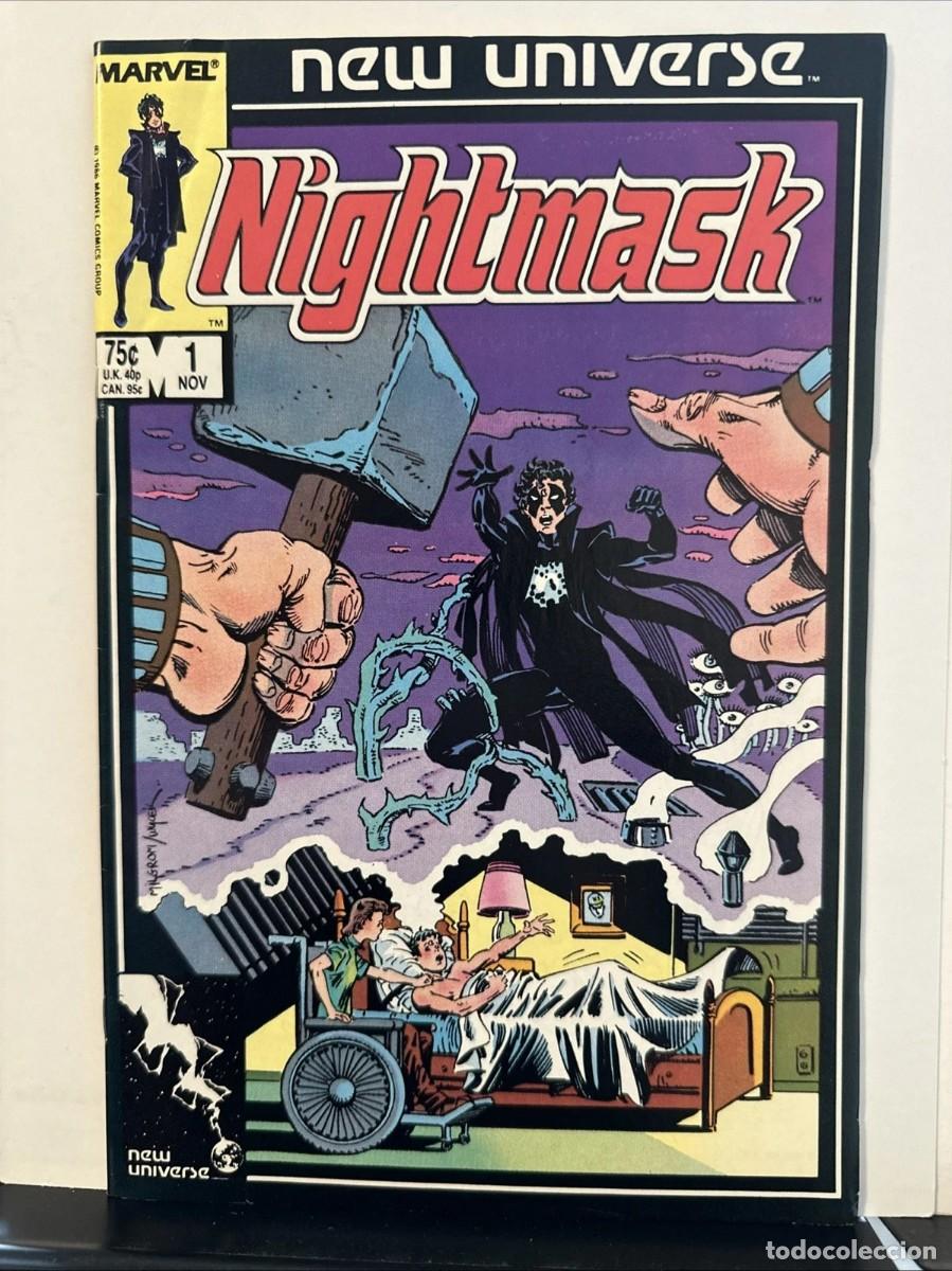 C&oacute;mics: Nightmask #1 (1986) Marvel New Universe - Foto 1