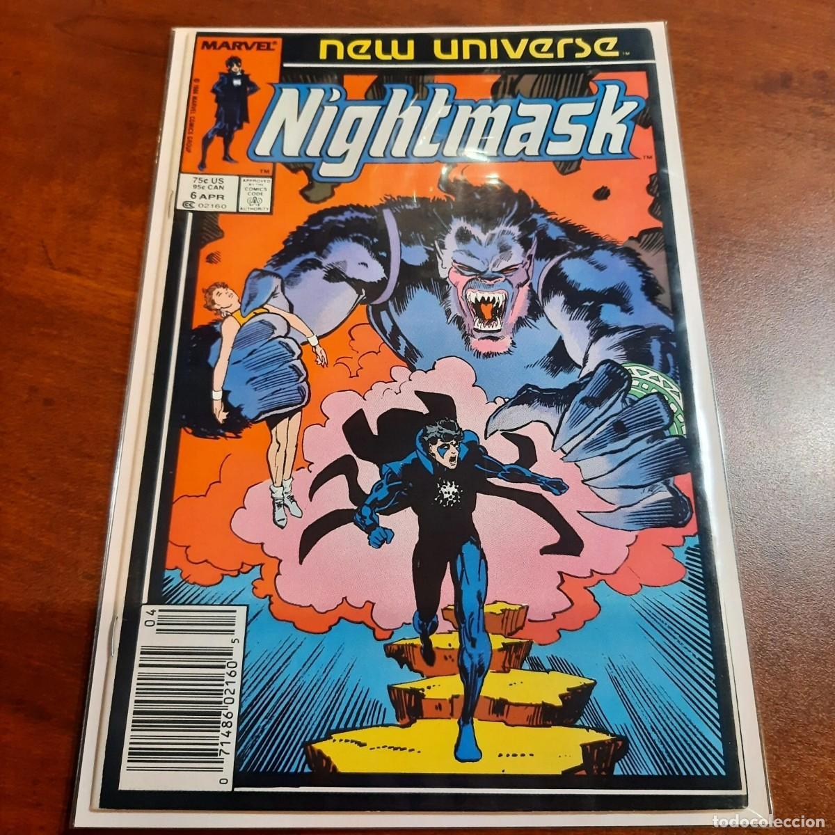C&oacute;mics: Nightmask #6 Marvel New Universe