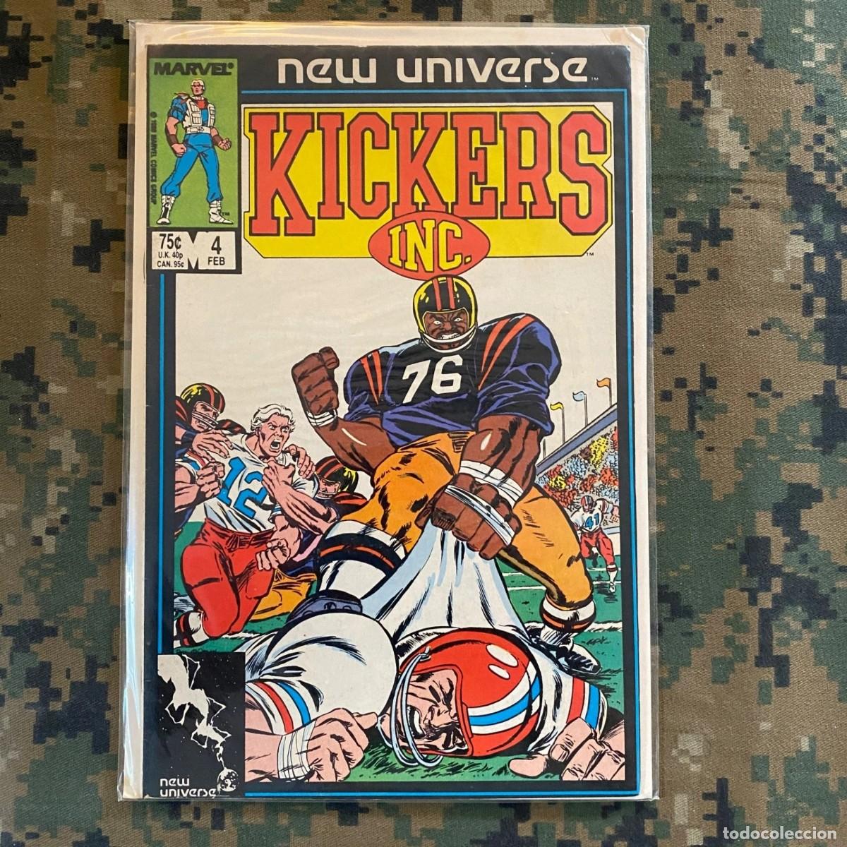 C&oacute;mics: Marvel Comics New Universe Kickers, Inc. Vol. 1 Issue #4