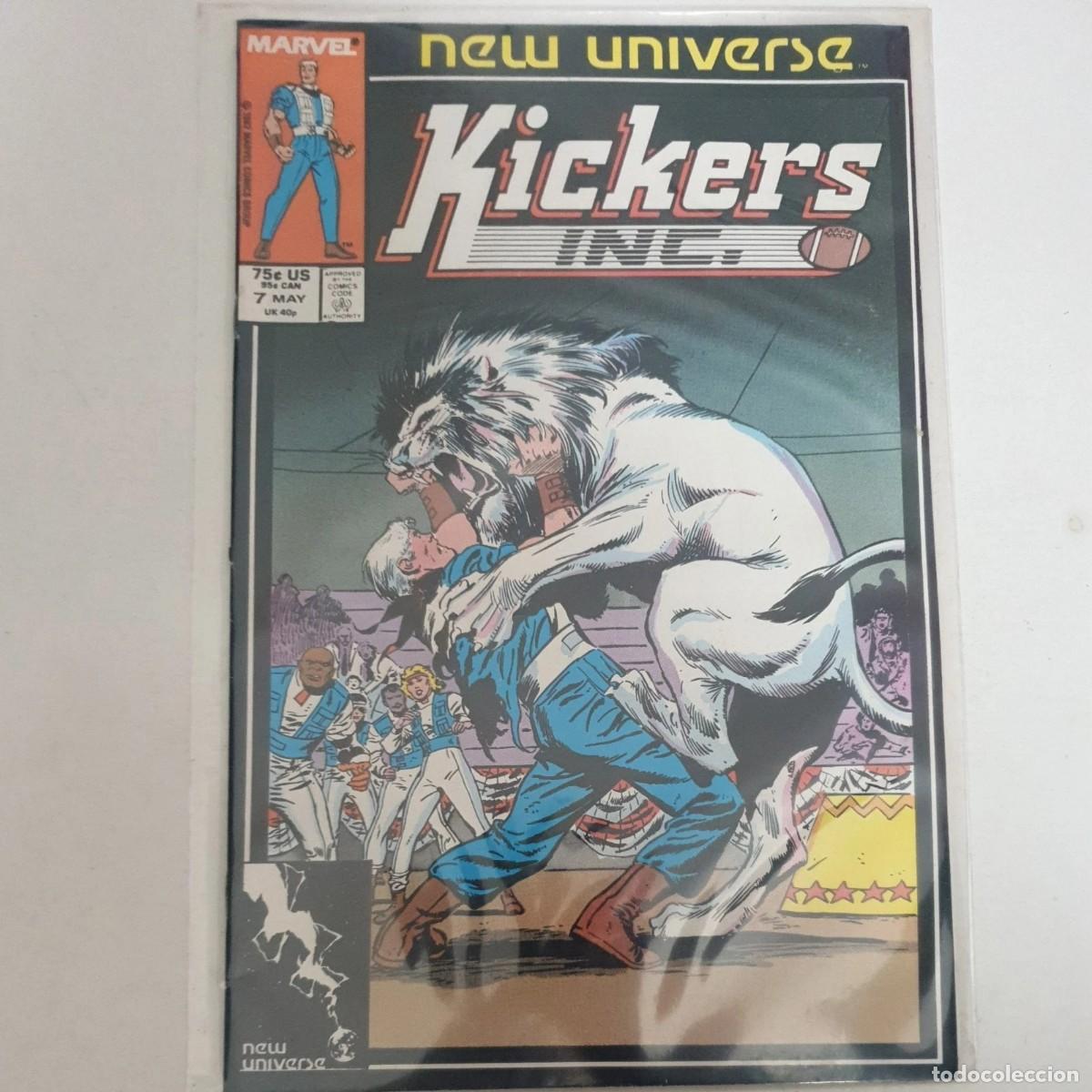 C&oacute;mics: Marvel Comics New Universe Kickers, Inc. Vol. 1 Issue #7