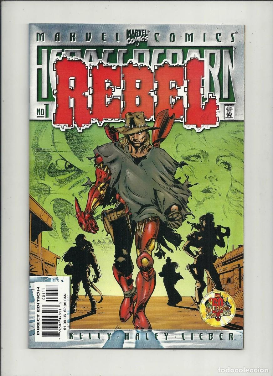 C&oacute;mics: Heroes reborn Rebel 1 Marvel Comics.