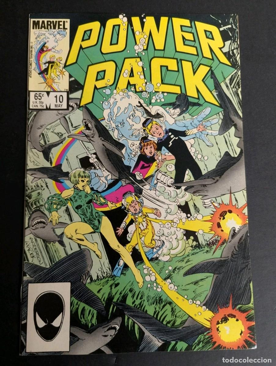 C&oacute;mics: Power Pack #10 Vol 1 Marvel Comics