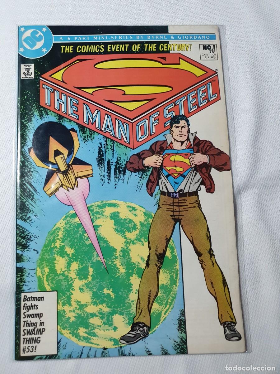 C&oacute;mics: The man of steel#1 estado muy bueno