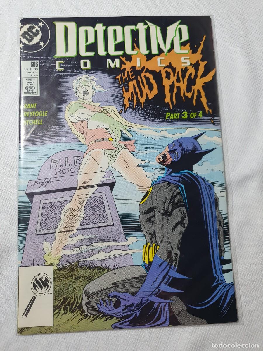 C&oacute;mics: Detective comics#606 parte 3 de 4 mudpack estado muy bueno