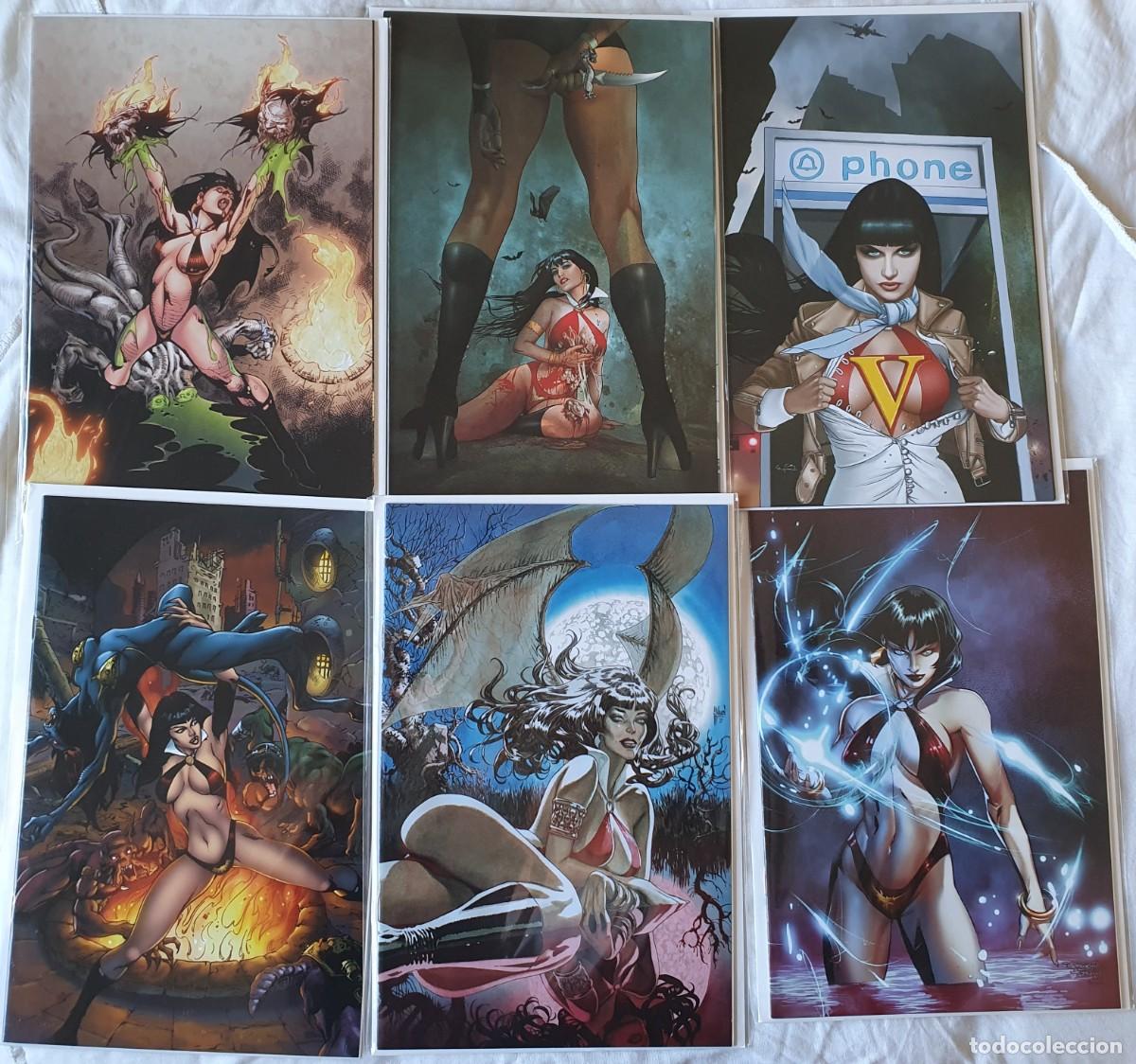 C&oacute;mics: Vampirella raw completo de 6 virgin cover limited edition 500 estado nuevo
