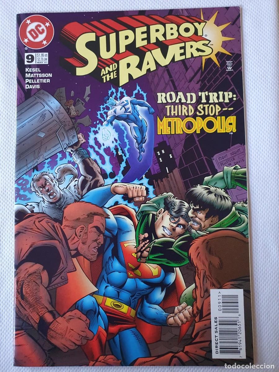 C&oacute;mics: Superboy and the ravers#9 estado muy bueno