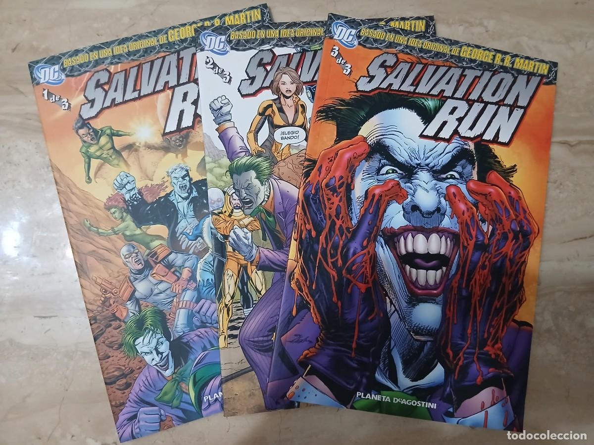 C&oacute;mics: Salvation Run 3 de 3 completa estado muy bueno