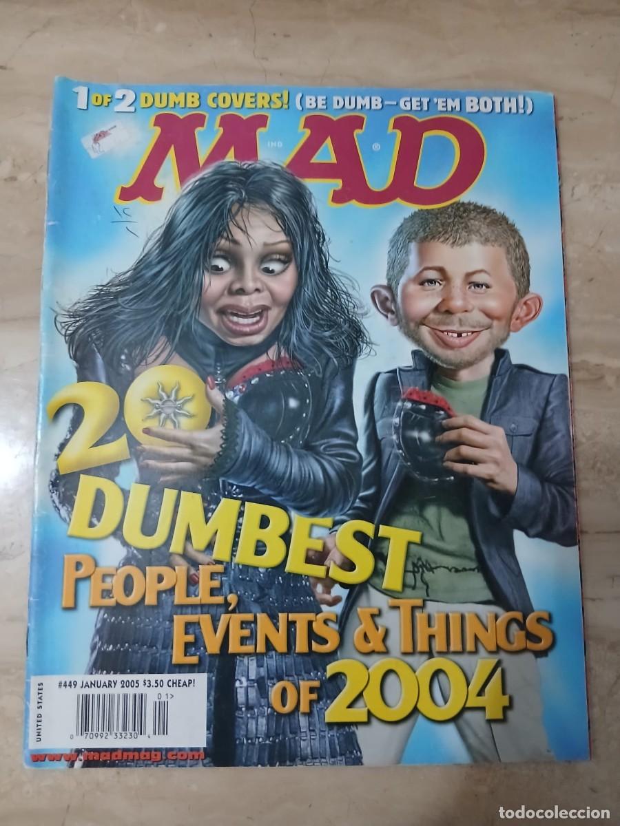 C&oacute;mics: Mad#449 portada variante Janet Jackson estado normal-bueno
