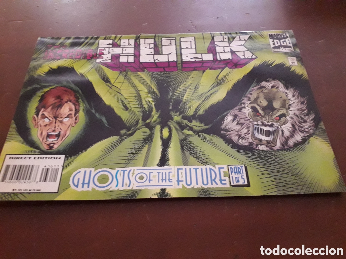 C&oacute;mics: THE INCREDIBLE HULK 436. ORIGINAL USA. GHOST OF THE PAST 1.