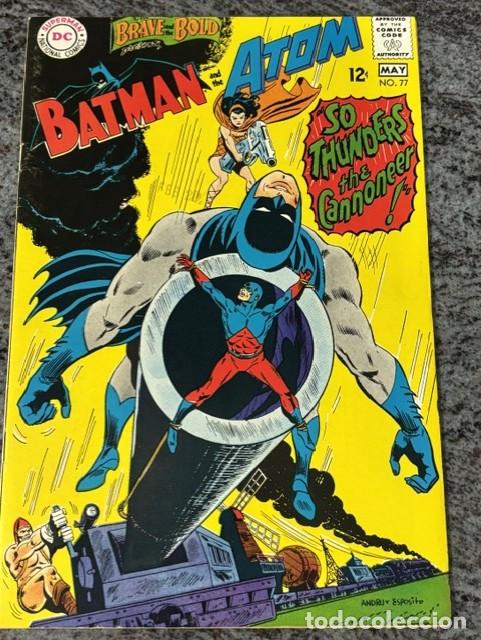 C&oacute;mics: BATMAN : THE BRAVE AND THE BOLD N&ordm; 77 (ABRIL 1968). BATMAN - ATOM. ORIGINAL DC. MUY BUEN ESTADO