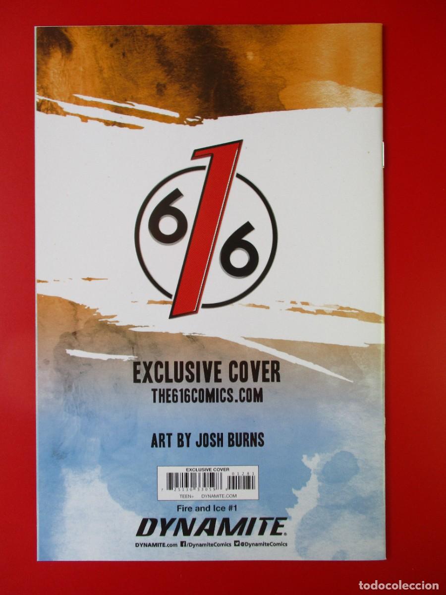 C&oacute;mics: FIRE AND ICE V-1 .ISSUE # 1 -EXCLUSIVE COVER - DYNAMITE - Foto 2