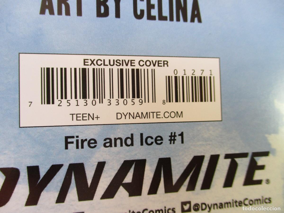 C&oacute;mics: FIRE AND ICE V-1 .ISSUE # 1 -EXCLUSIVE COVER - DYNAMITE - Foto 3