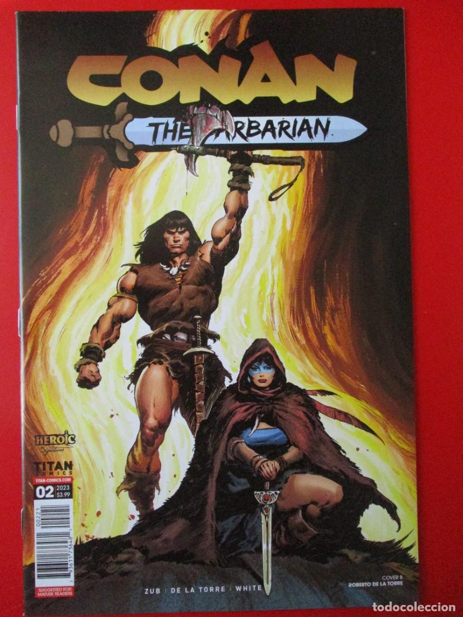 C&oacute;mics: CONAN: THE BARBARIAN # 2 - COVER B - TITAN COMICS 2023