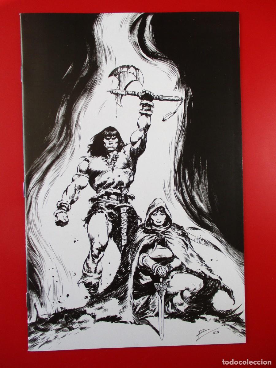 C&oacute;mics: CONAN : THE BARBARIAN # 2 - INCENTIVE COVER ROBERTO DE LA TORRE - TITAN COMICS 2023