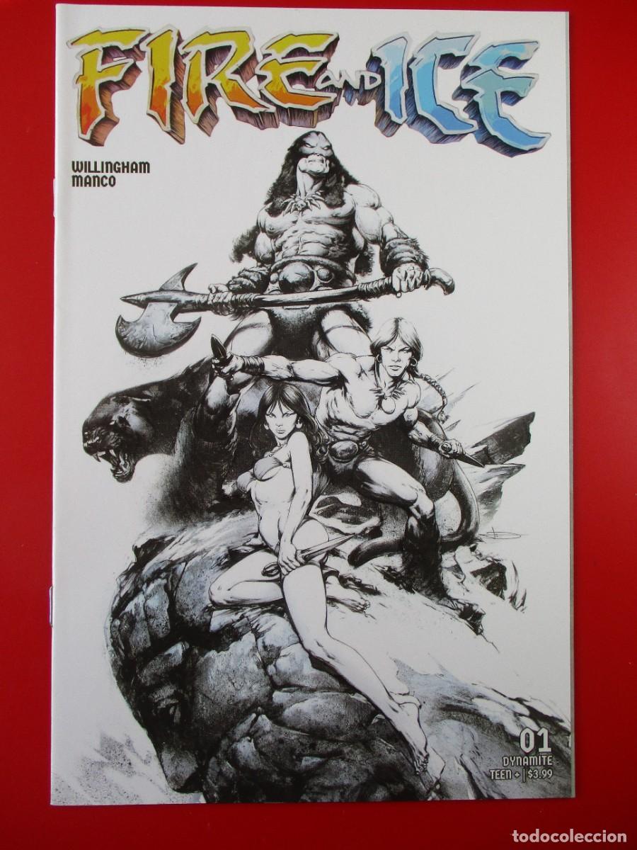 C&oacute;mics: FIRE AND ICE V-1 . ISSUE # 1 - COVER K - DYNAMITE - Foto 1