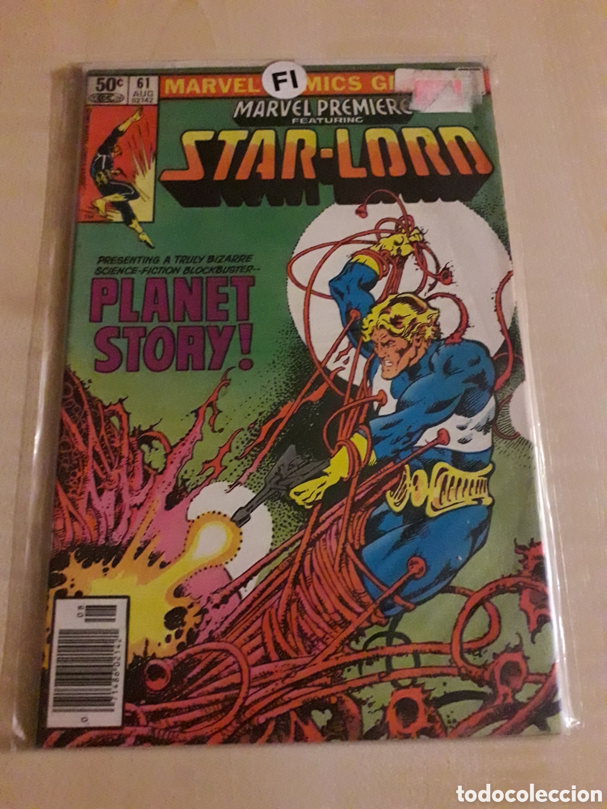 C&oacute;mics: MARVEL PREMIERE STAR-LORD. 61. FINE. - Foto 1