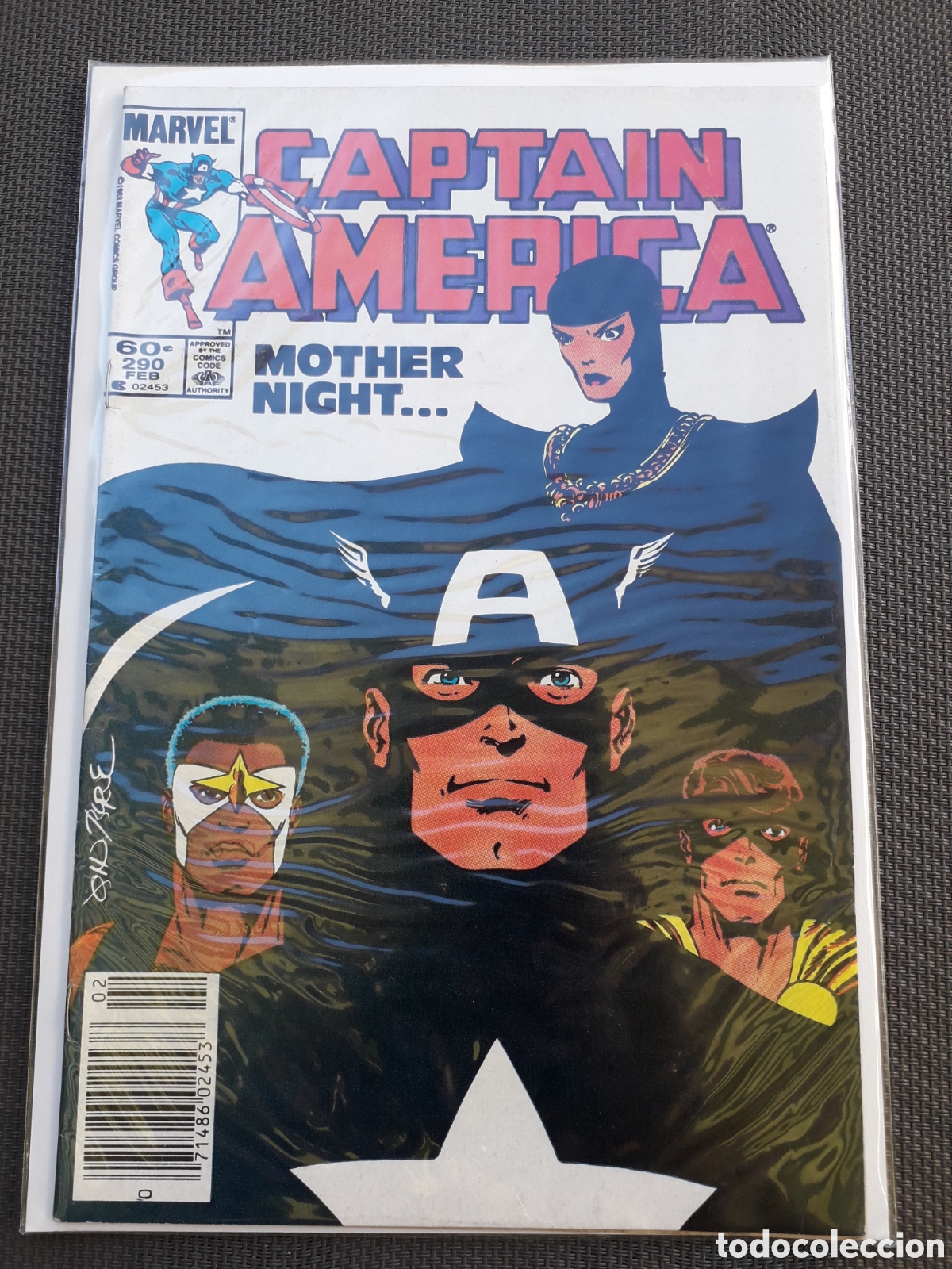 C&oacute;mics: CAPTAIN AMERICA 290. BYRNE. ORIGINAL USA. MUY BUEN ESTADO