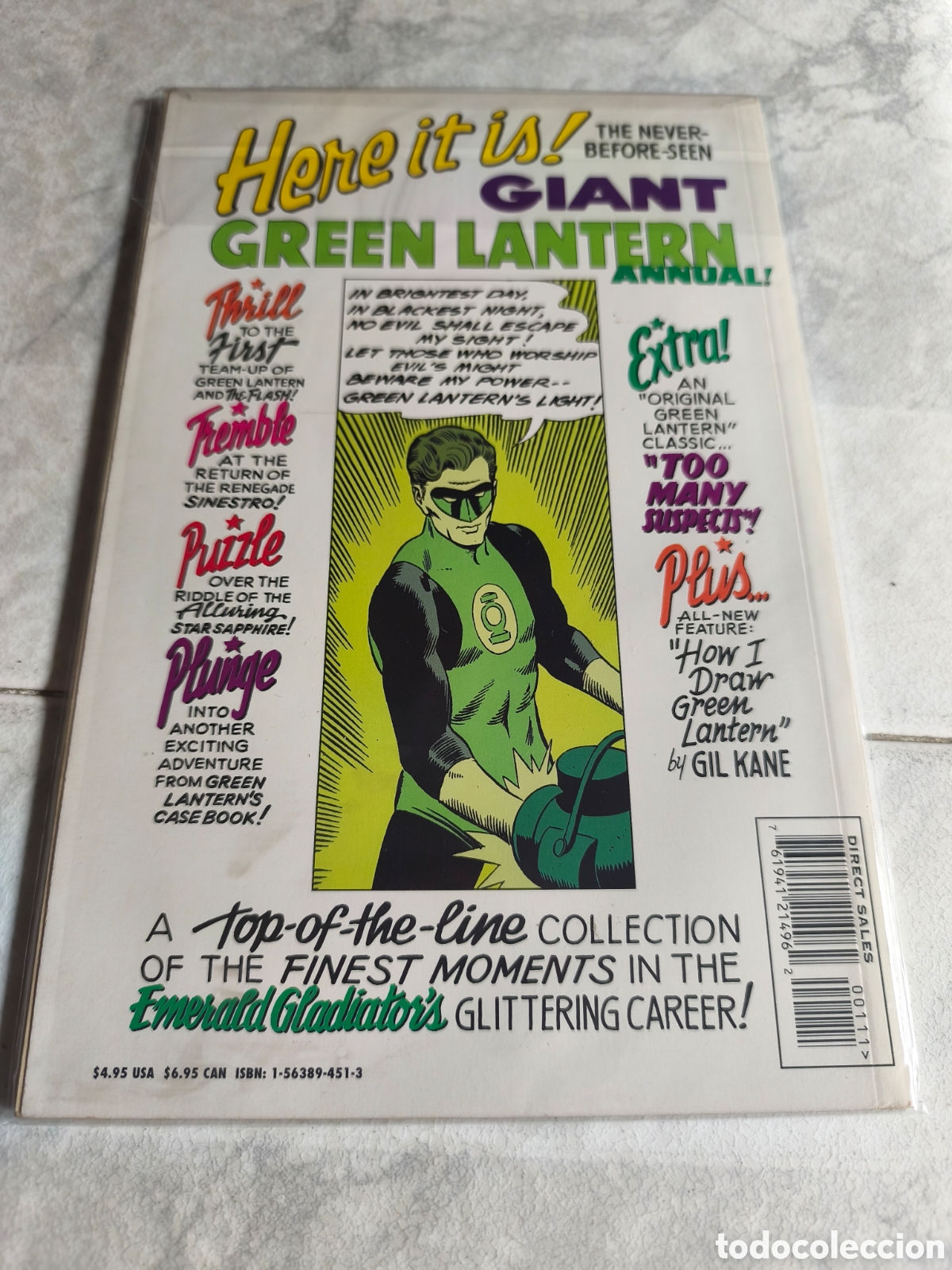 C&oacute;mics: Green Lantern Giant Annual 1998 - Foto 2