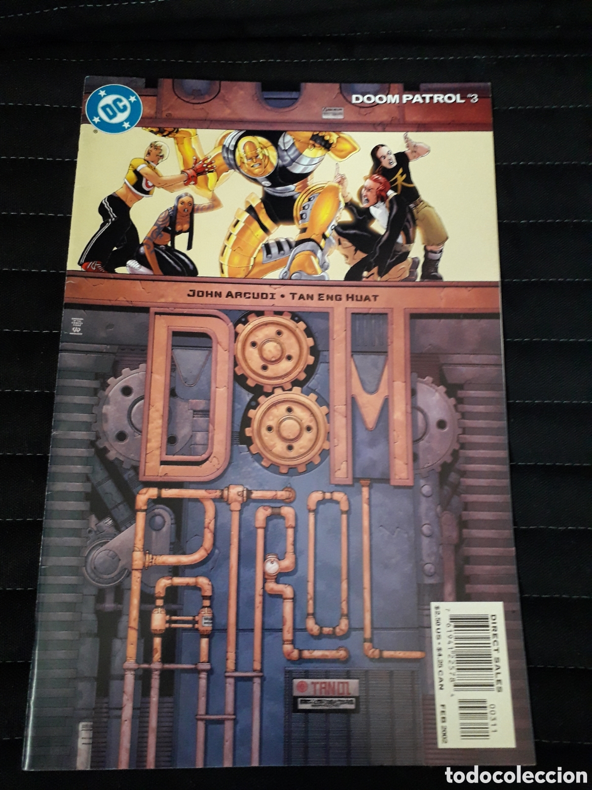 C&oacute;mics: DOOM PATROL # 3. 2002. ORIGINAL USA . Excelente estado