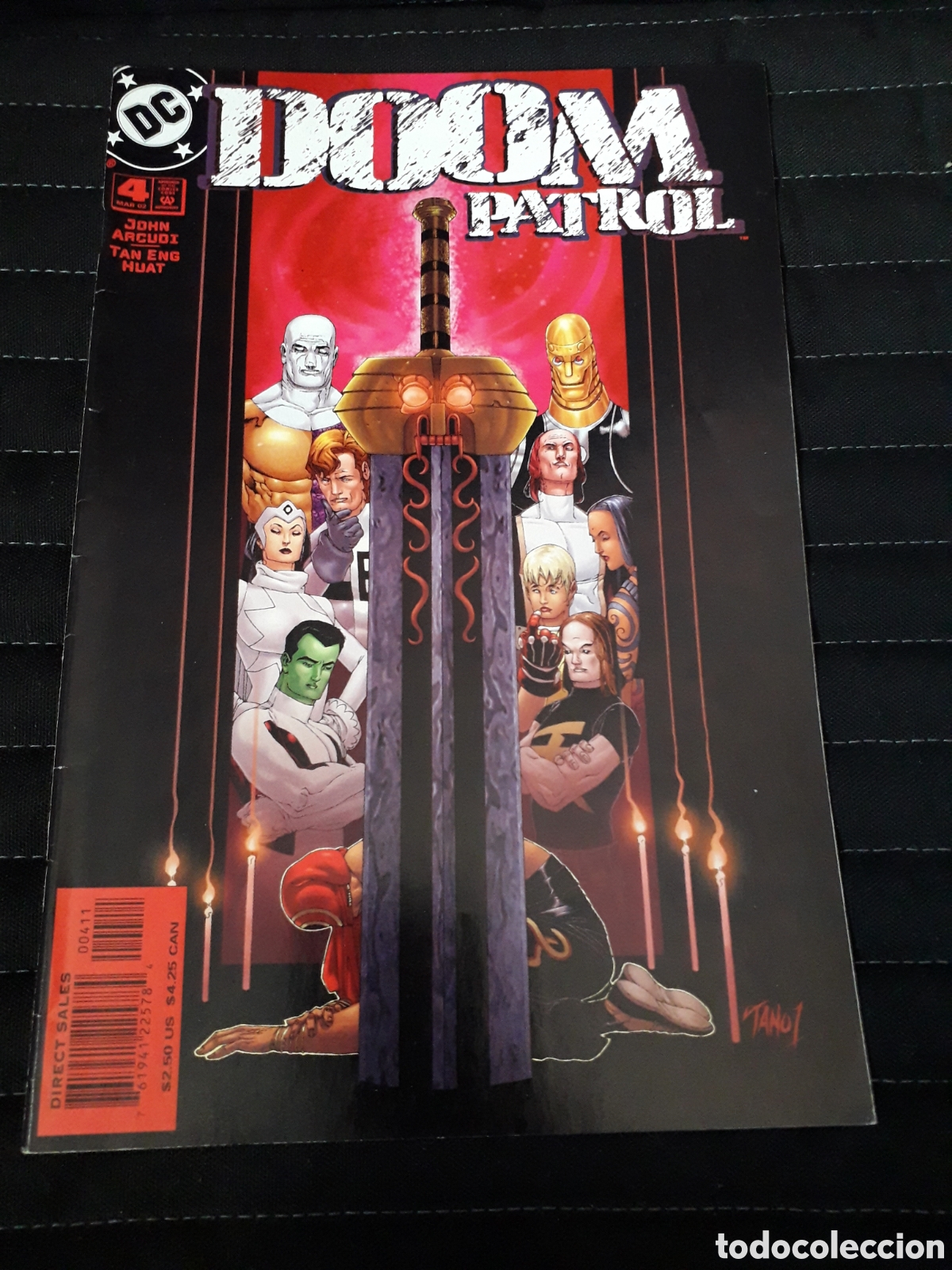 C&oacute;mics: DOOM PATROL #4. 2002. ORIGINAL USA. EXCELENTE ESTADO