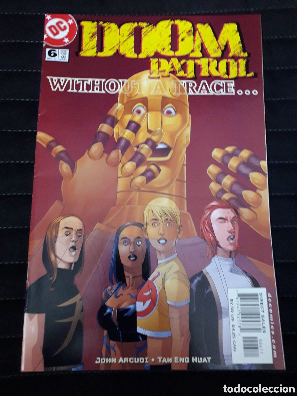 C&oacute;mics: DOOM PATROL #6. ORIGINAL USA. EXCELENTE ESTADO