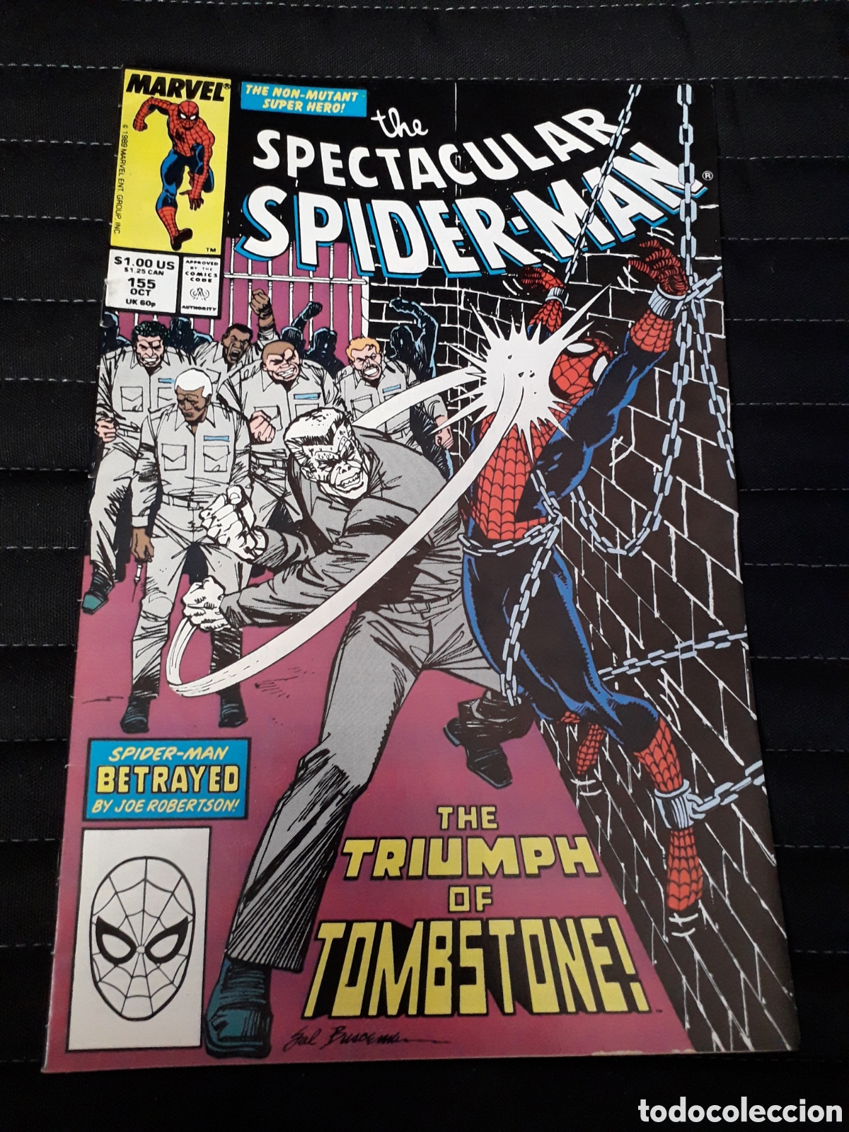 C&oacute;mics: THE SPECTACULAR SPIDER-MAN #155. ORIGINAL USA