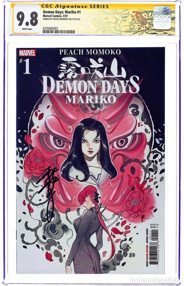C&oacute;mics: Demon Days:Mariko#1 CGC 9.8 Signed by Peach Momoko