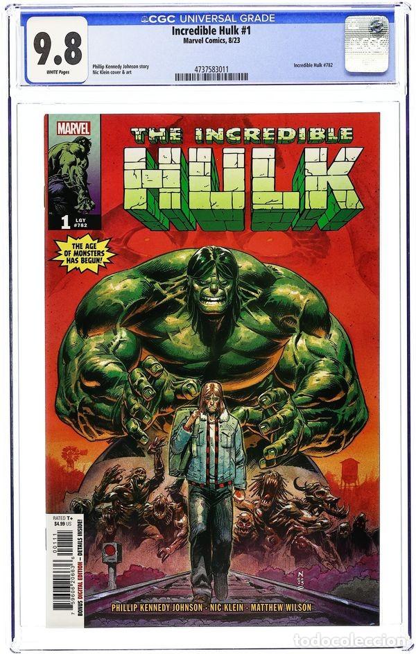 C&oacute;mics: Incredible Hulk#1 cgc 9.8