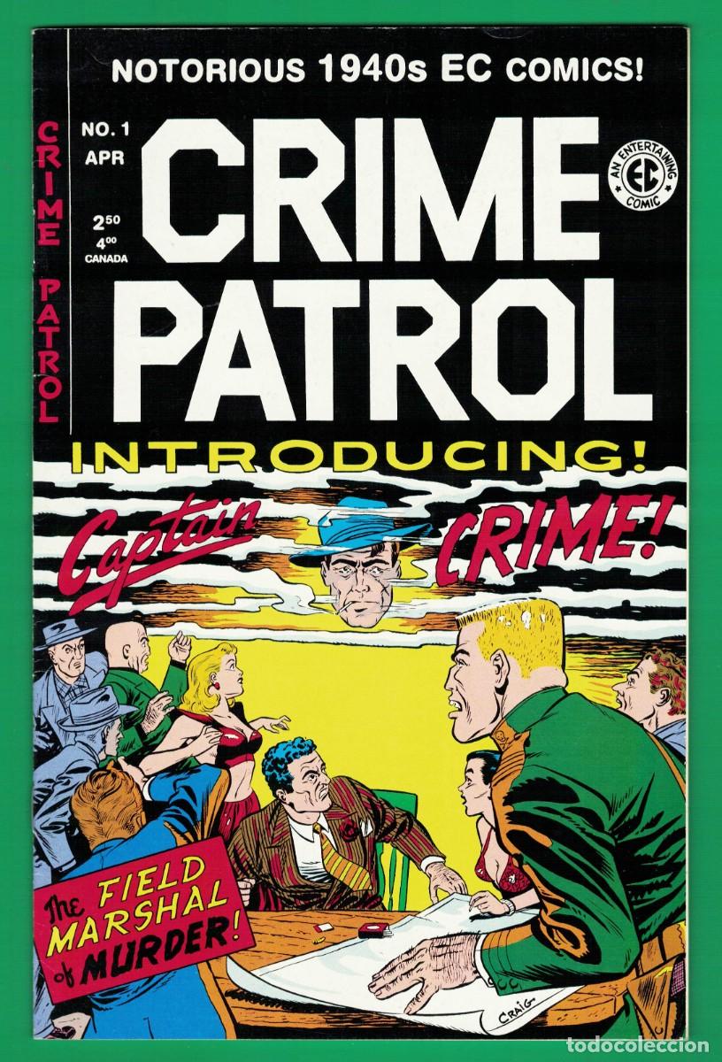 C&oacute;mics: CRIME PATROL 1-10 colecci&oacute;n completa, EC REPRINTS GEMSTONE 2000