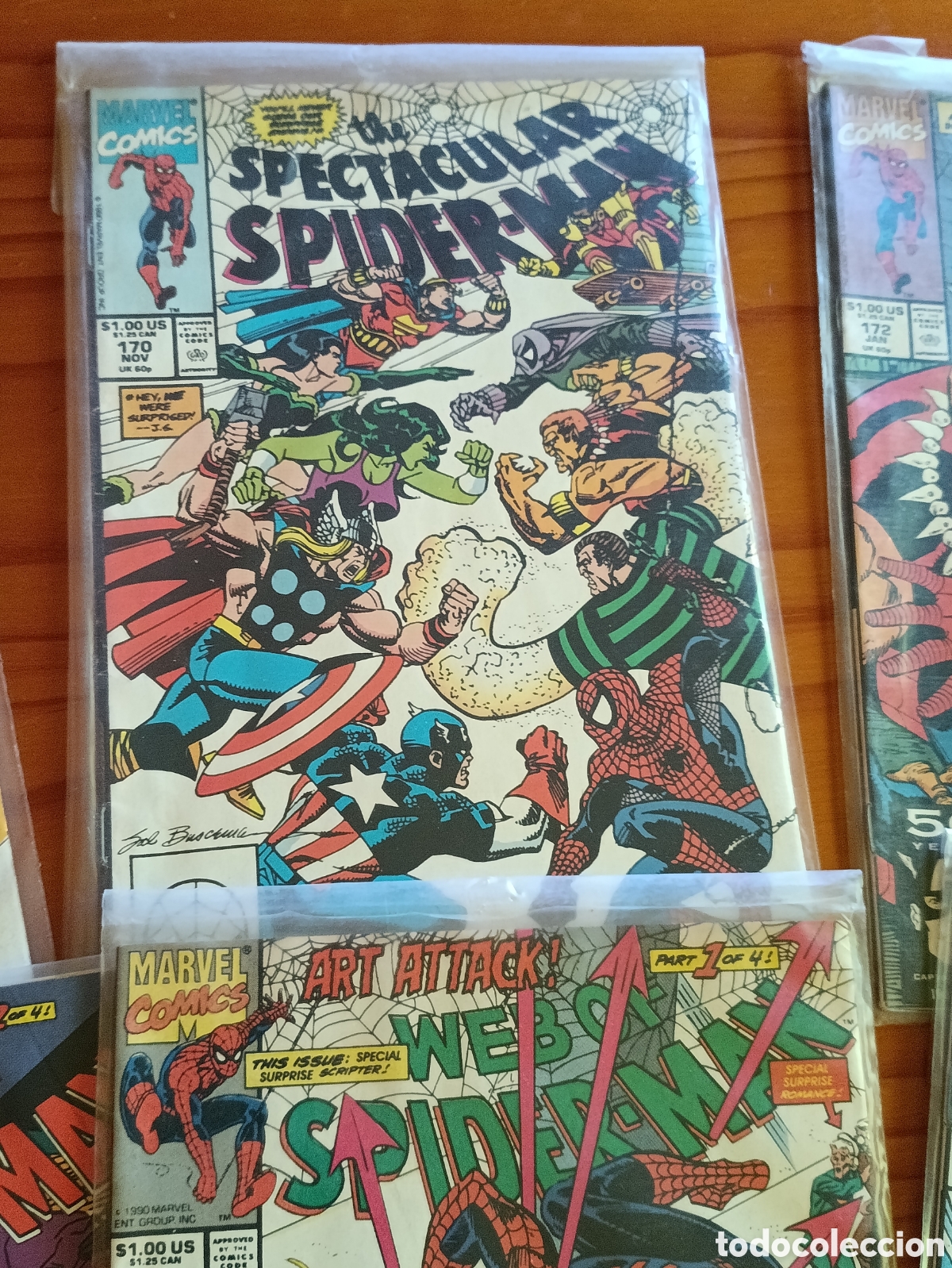 C&oacute;mics: Lote Spiderman Marvel Usa - Foto 3