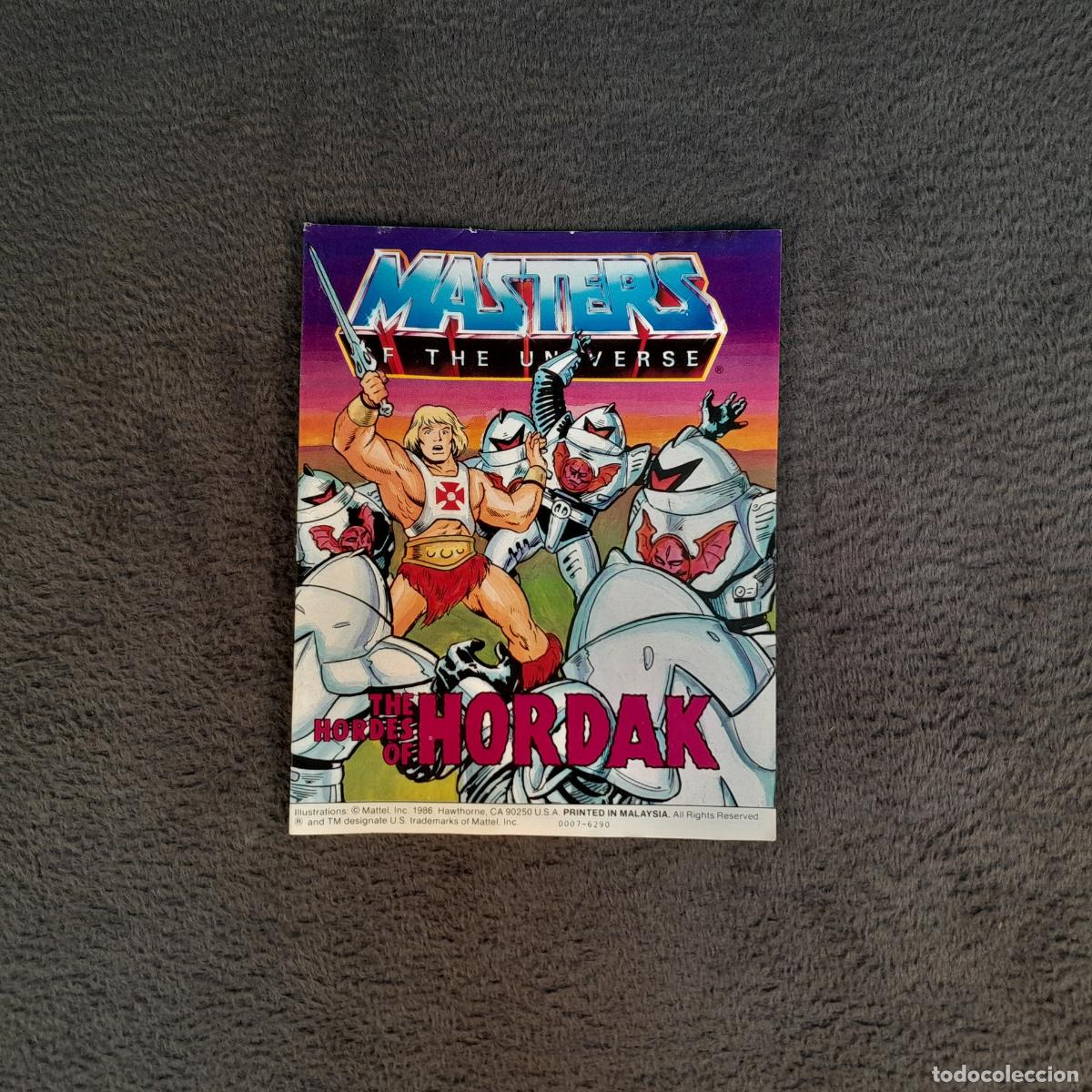 C&oacute;mics: COM-510. MINIC&Oacute;MIC &rdquo;MASTERS OF THE UNIVERSE: THE HORDE OF HORDAK&rdquo;. SIGLO XX