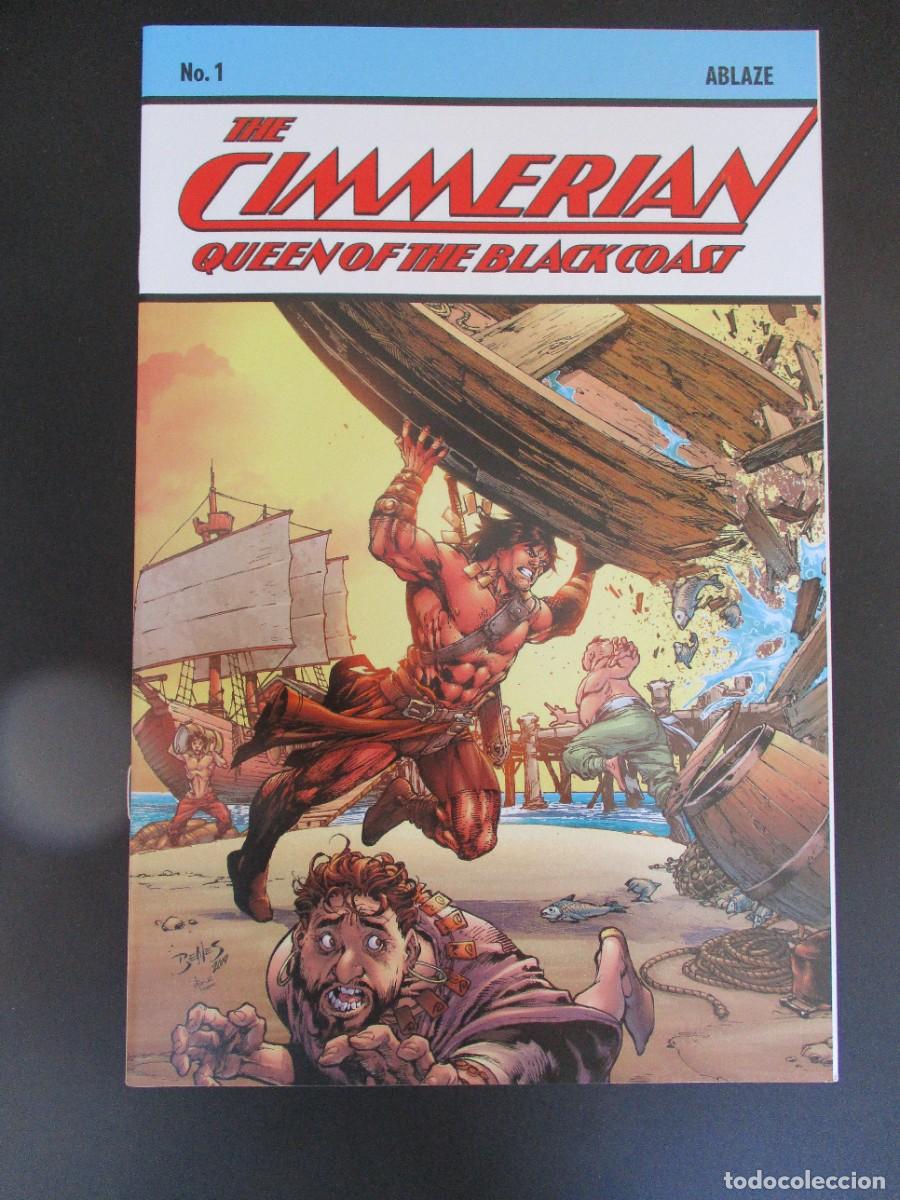 C&oacute;mics: THE CIMMERIAN : QUEEN OF THE BLACK COAST #1 Conan Action 1 Tribute Ablaze