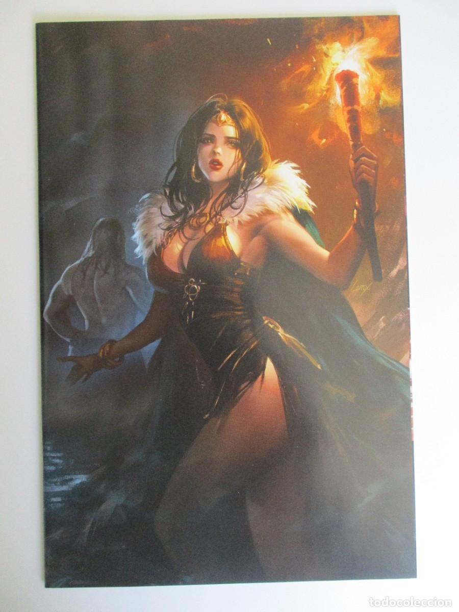 C&oacute;mics: La Hora Cimeriana del Drag&oacute;n #1 (2022, Ablaze) Primera Impresi&oacute;n Cubierta C