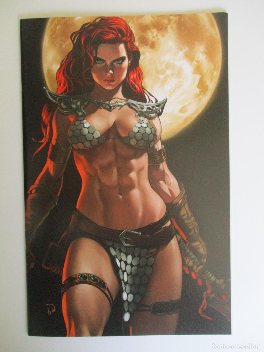 C&oacute;mics: ️ SONJA ROJA 15 IVAN TALAVERA 616 HALLOWEEN Variante Virgen B LTD 500