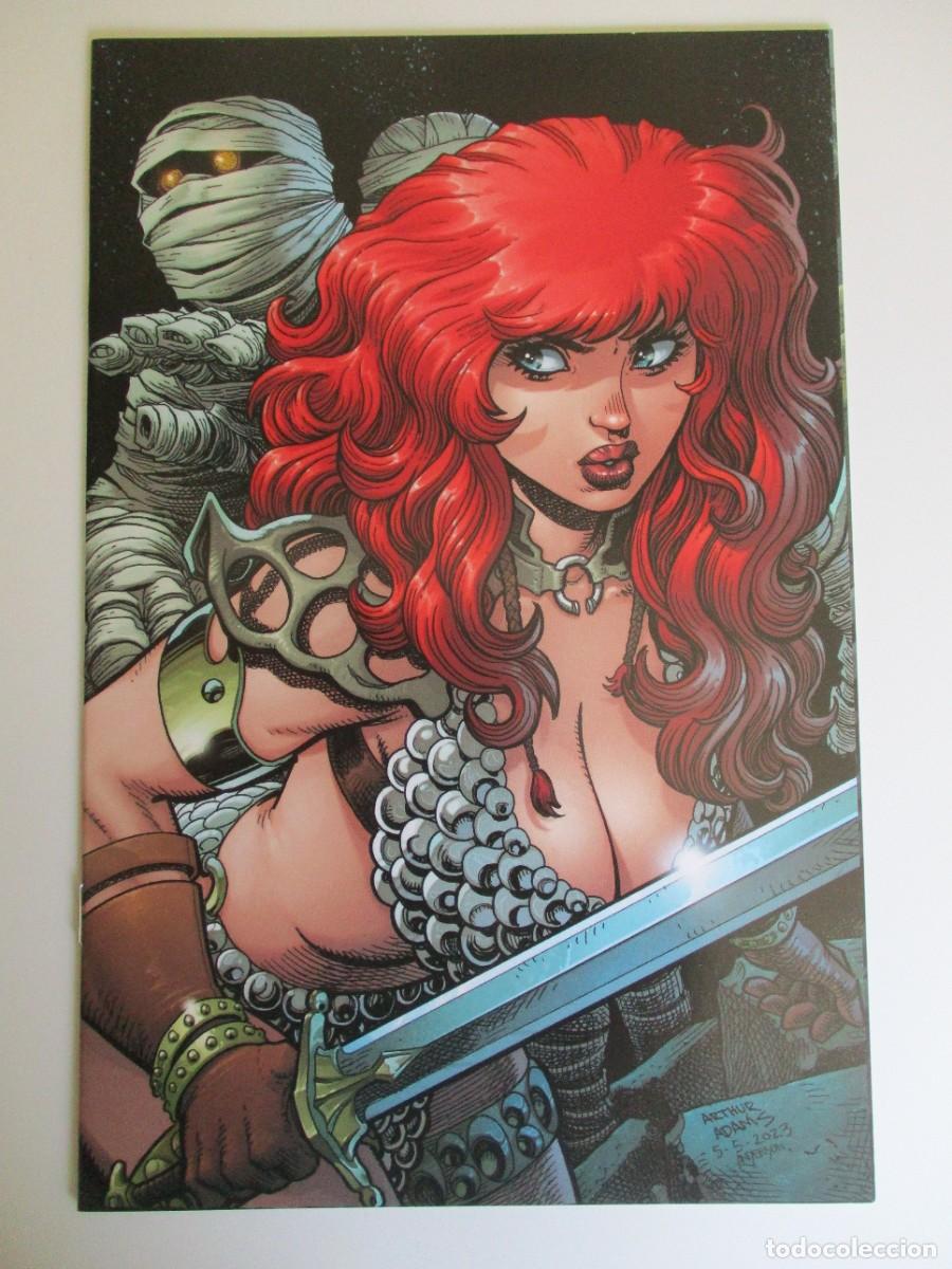 Comics: RED SONJA 2023 SDCC #1 ARTHUR ADAMS VIRGEN