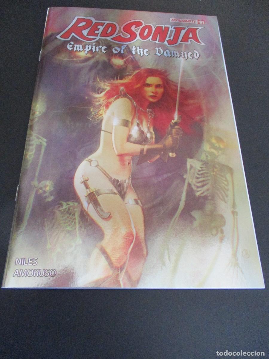 C&oacute;mics: Red Sonja Empire of the Damned #1 COVER FOIL