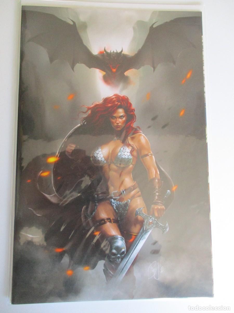 C&oacute;mics: Red Sonja 12 2024 Katya Sinyukhina A SDCC variante exclusiva con certificado de autenticidad