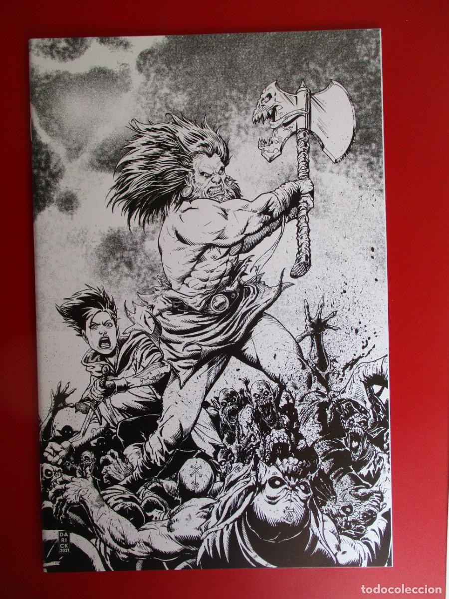 C&oacute;mics: C&oacute;mics de B&oacute;veda Barbaric #1 Robertson 1:50 Incentive Virgin Variant 2021