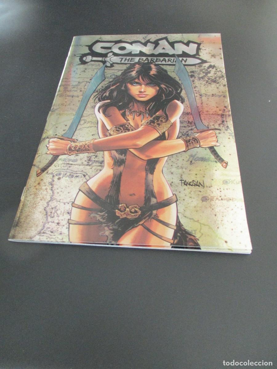 C&oacute;mics: CONAN:THE BARBARIAN # 6 - TITAN COMICS - COVER FOIL