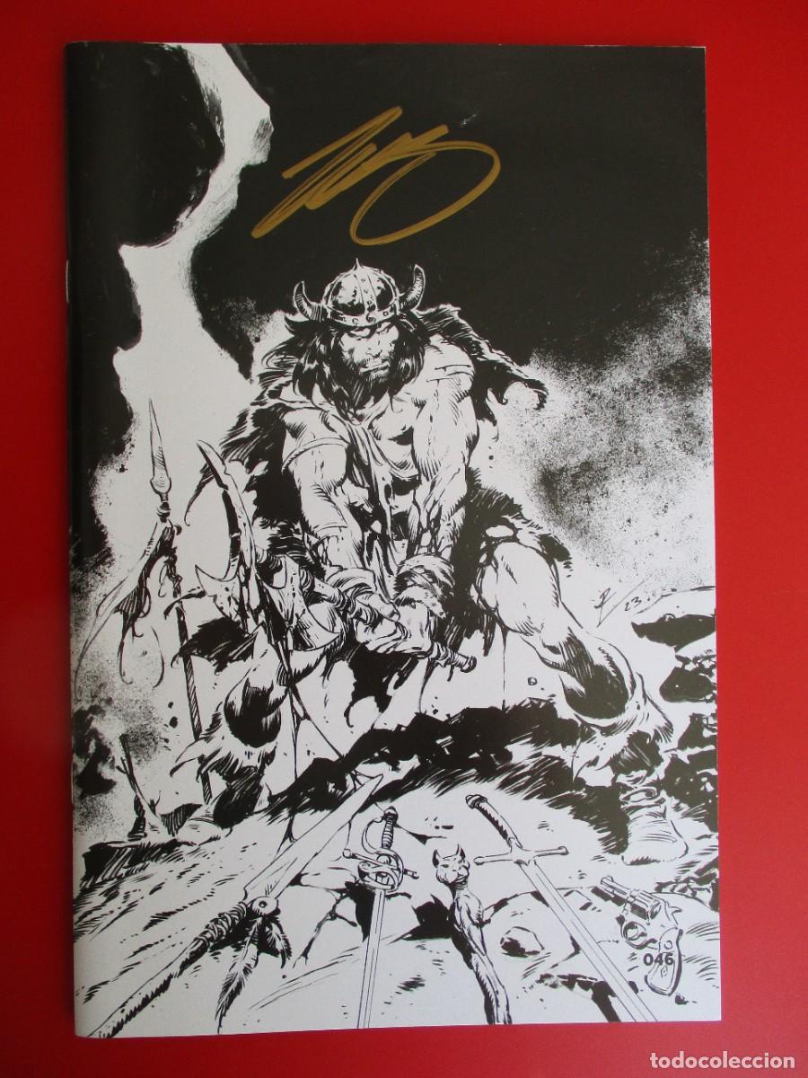 C&oacute;mics: CONAN BATTLE OF THE BLACK STONE #1 - DE LA TORRE MCM VARIANT/LTD 200-FIRMA: JIM ZUB