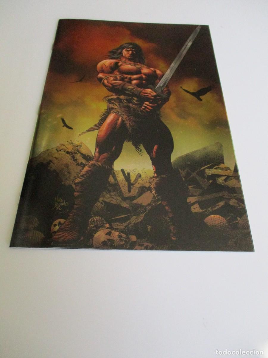 C&oacute;mics: CONAN:THE BARBARIAN # 5 - TITAN COMICS - COVER FOIL