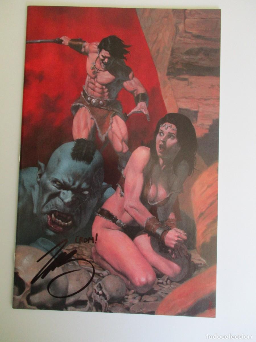 C&oacute;mics: Conan el B&aacute;rbaro # 13 - Titan Comics - 2024 - nuevo -FIRMA : JIM ZUB