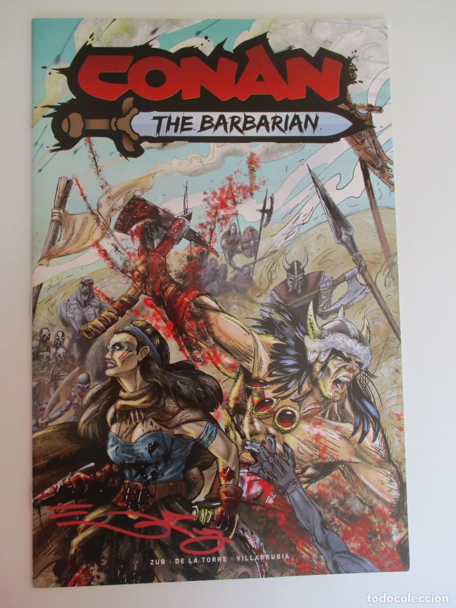 C&oacute;mics: CONAN EL B&Aacute;RBARO #1 (TIT&Aacute;N, 2023) VARIANTE EXCLUSIVA DE ERIC RAY FIRMADA