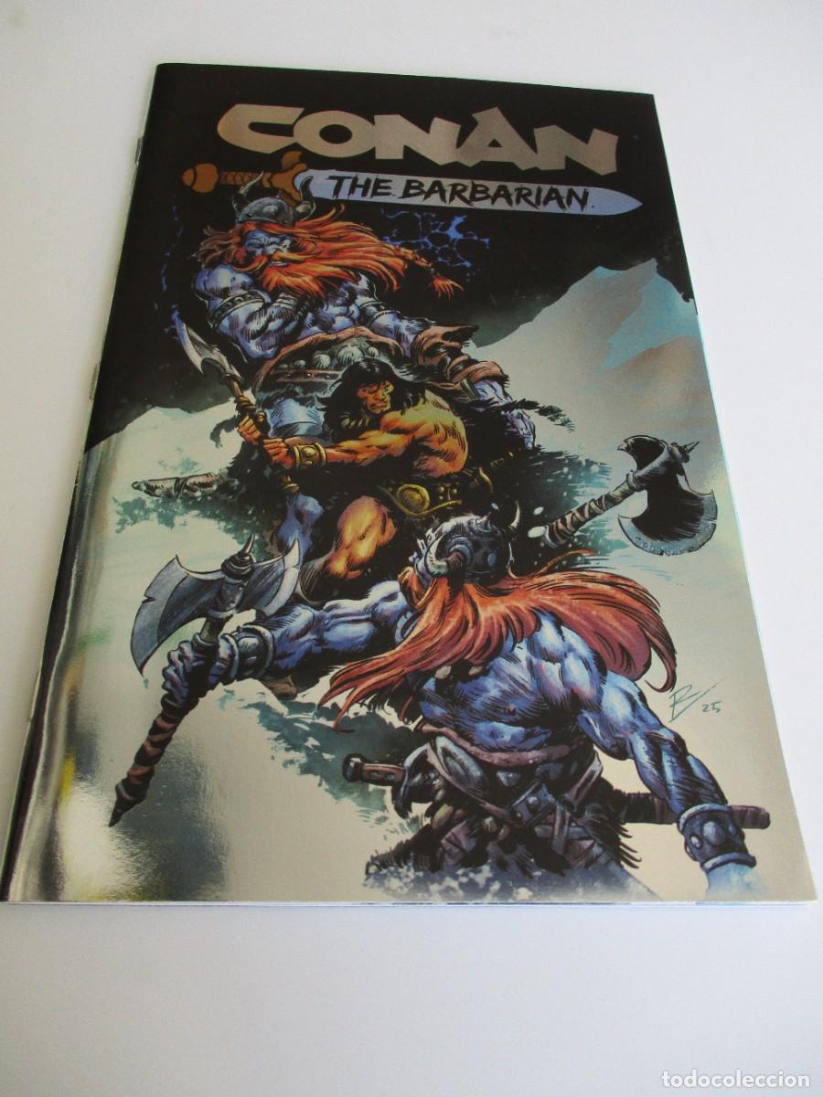 C&oacute;mics: CONAN EL B&Aacute;RBARO #25(TIT&Aacute;N, 2023) VARIANTE - COVER FOIL