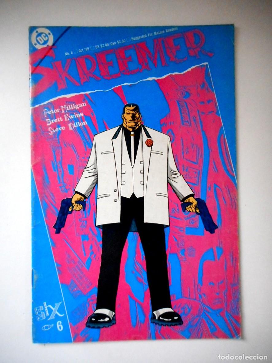 C&oacute;mics: SKREEMER N&ordm;6 (DC - OCTUBRE 1989) PETER MILLIGAN - BRETT EWINS -EN INGL&Eacute;S-